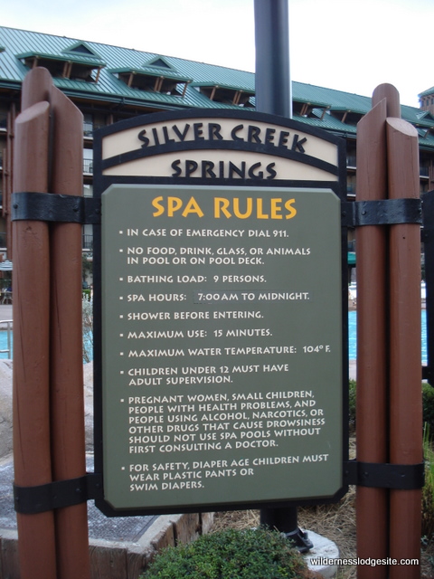 Hot Tub Rules